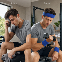Prima e dopo: meno distrazioni da sudore durante workout